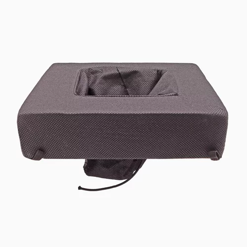 Panier flottant swimplant carré pour plantes noir 35x35 cm