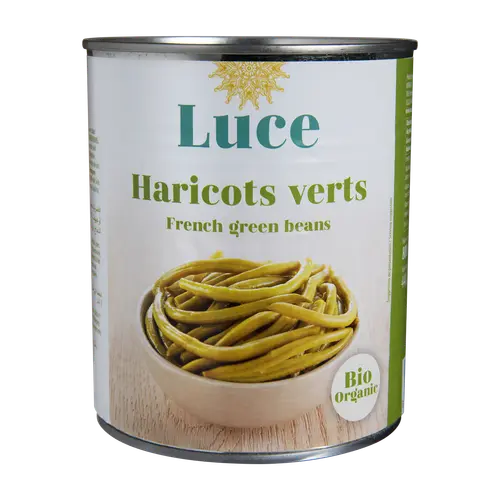 Haricots verts extra-fins bio Luce - 800 g