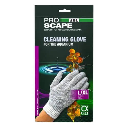 Gants de nettoyage pour aquarium coloris gris JBL ProScape - Taille L/XL