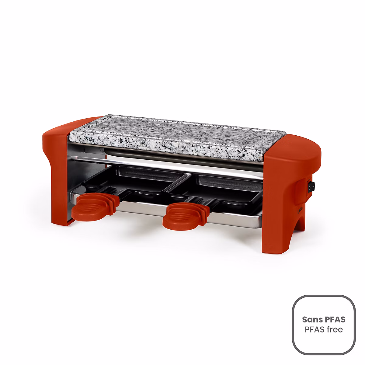 Appareil à raclette 2 personnes 350w rouge Livoo DOC156RO – Réf. RBHOHYXUA5723378395