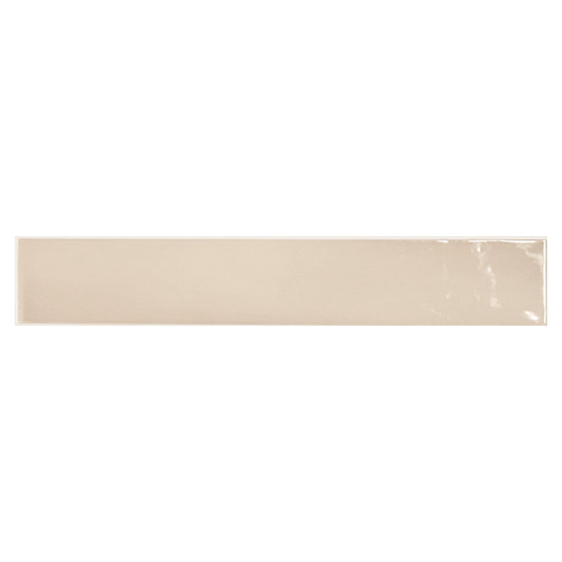 Carrelage mur effet zellige beige 6 – 5 × 40 cm MANACOR BEIGE ARGILE
