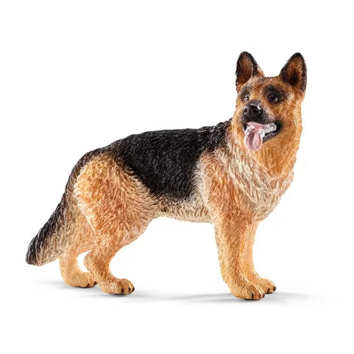 Figurine Berger Allemand Série Animaux de la Ferme 6,6x3,1x5,6 cm