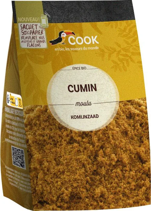 Cumin moulu bio Cook - 100 g