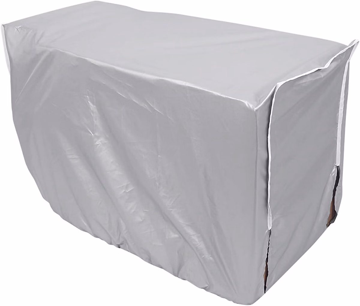 BASHLWUA Housse de Climatiseur(94 × 40 × 73cm) – Housse pour Climatiseur Extérieur Anti | poussière Anti | Snow Imperméable à l'eau Cou