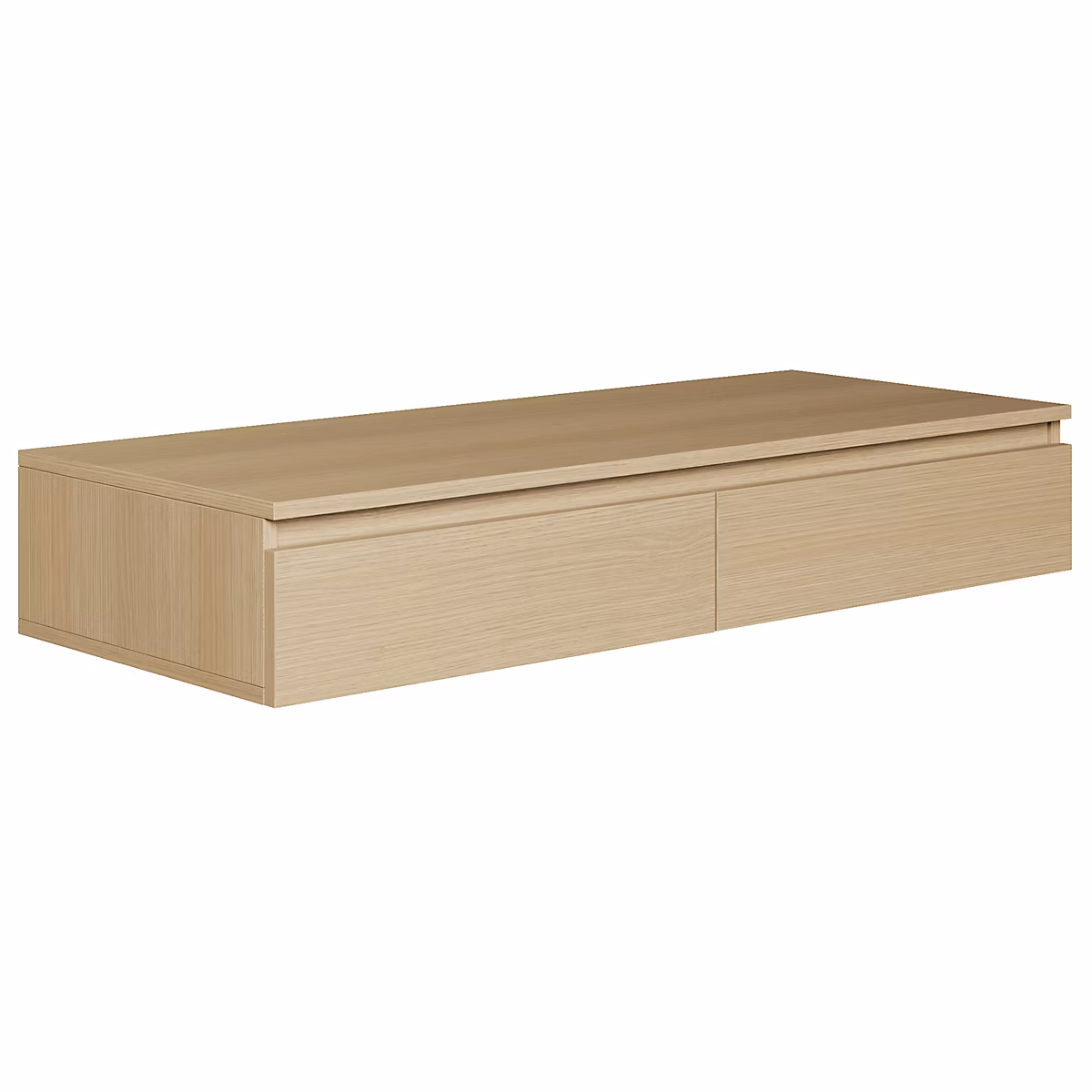 Meuble – Coiffeuse bureau 2 tiroirs chêne de Lindberg 120 cm BEMMI