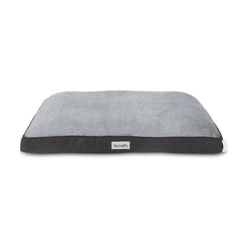 Couchage orthopédique pour chien coloris gris Scruffs Harvard - Taille L 100 x 70 x 12 cm