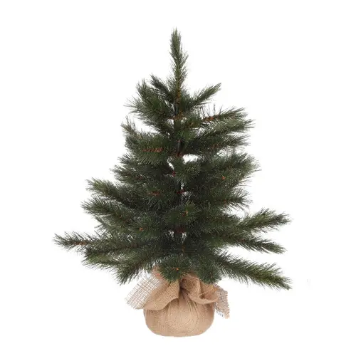 Sapin de Noël artificiel coloris vert Frosted - 60 cm