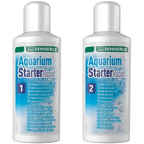 Aquarium Starter Rapid, démarrage rapide, DENNERLE - 2x 100ml