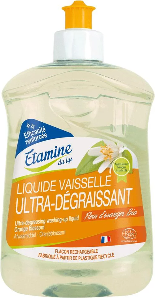 Liquide vaisselle fleur d'oranger Etamine du Lys - 1 L