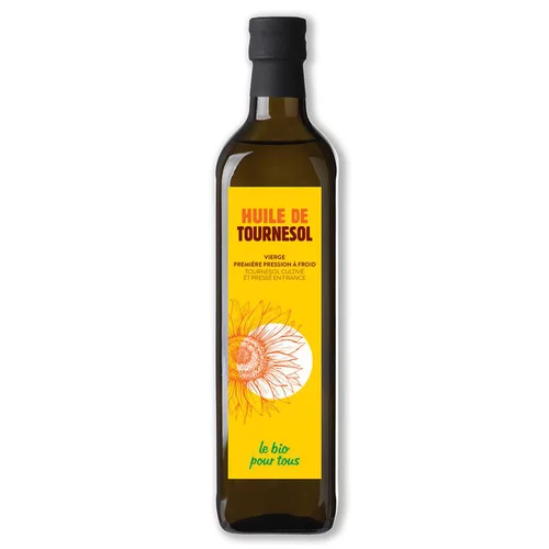 Huile de tournesol vierge 1L