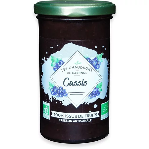 Préparation 100 % fruits bio cassis - 275 g