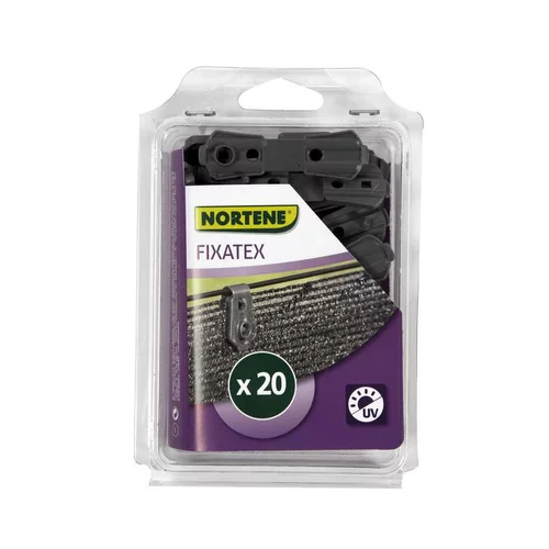Clip de fixation Fixatex pour Natte gris 34x20 cm