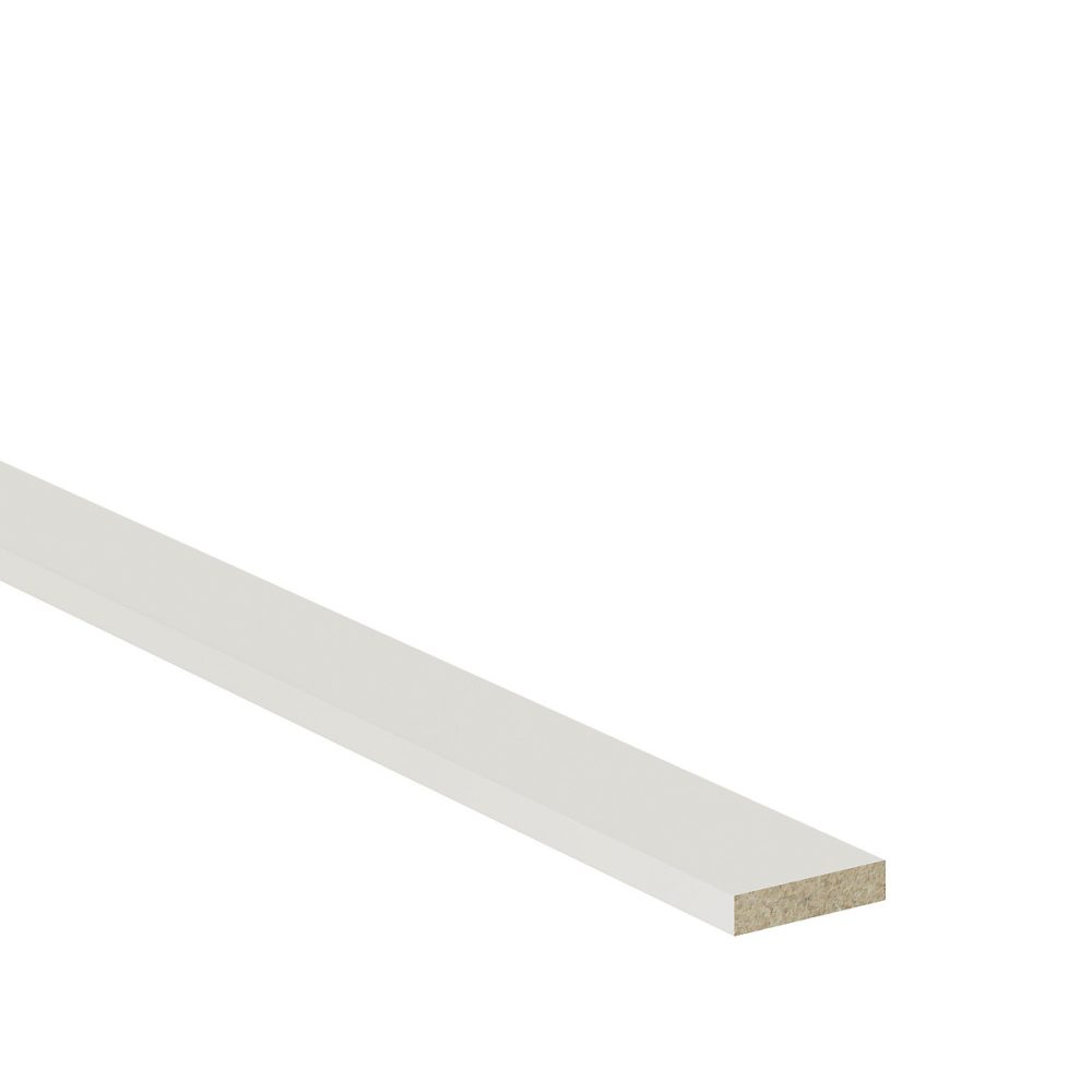 Corniche Elcot blanc l.240 x H.1 – 6 cm GoodHome