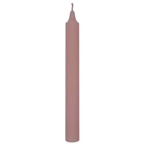 Bougie droite teintée dans la masse rose L’Atelier de Denis - Ø 2,1 x H 20 cm