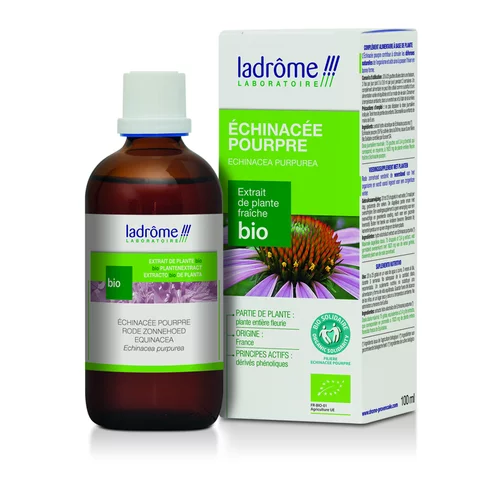 Échinacée pourpre extrait de plantes fraîches bio Ladrôme - 100 ml