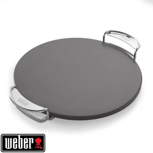 Pierre à pizza ronde en cordiérite vitrifié Weber Crafted - Ø 36 cm