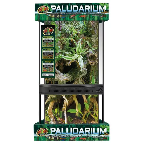 Paludarium noir Ø 30 x 60 cm