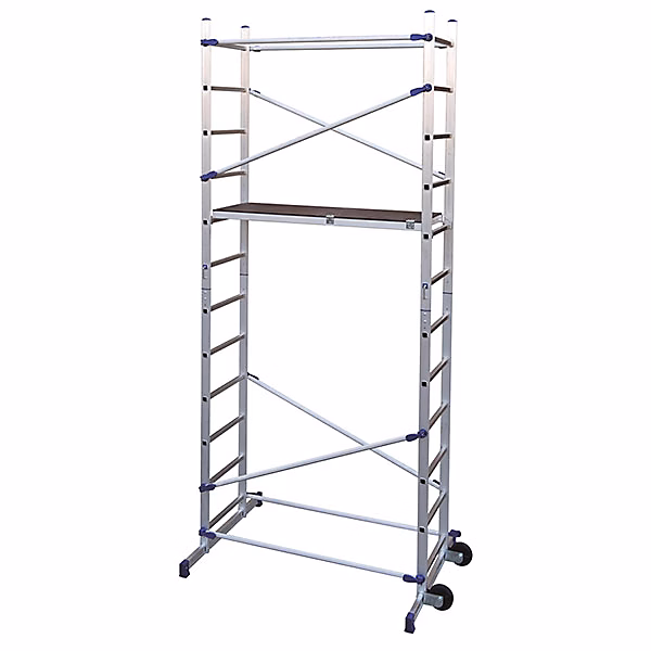 Echafaudage domestique : Hauteur de travail max 4.36m – PN/CLI
