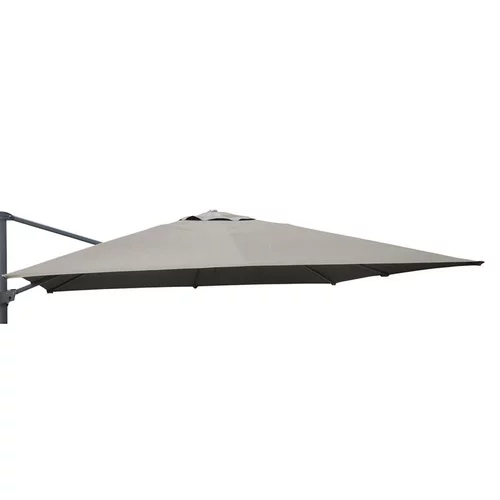Toile taupe pour parasol déporté orientable de 300 x 300 cm