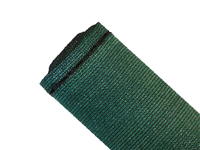 Brise-vue 90% – Vert/noir, 185gr/m², Grande dimension, Boutonnières Vert/Noir 2m x 50m