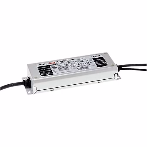 MEAN WELL XLG-200-H-AB Driver LED 200 W – courant constant, IP67, boîtier métallique