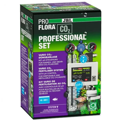 Kit CO2 professionnel avec contrôleur CO2/pH, JBL ProFlora Set V