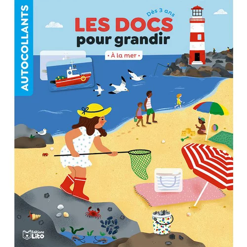 Les docs pour grandir - à la mer éditions Lito - 18 pages