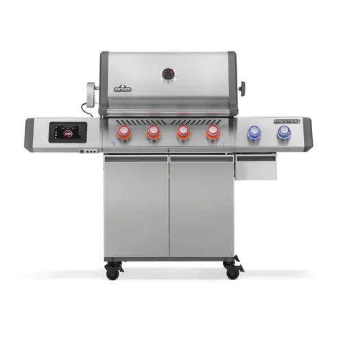 Barbecue gaz inox Napoléon Prestige Pro 500 4 brûleurs - 166 x 66 x 129,5 cm