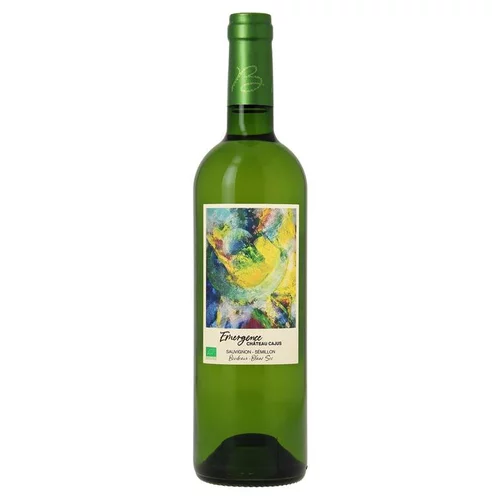 Vin blanc sec Emergence Château Cajus - 75 cl