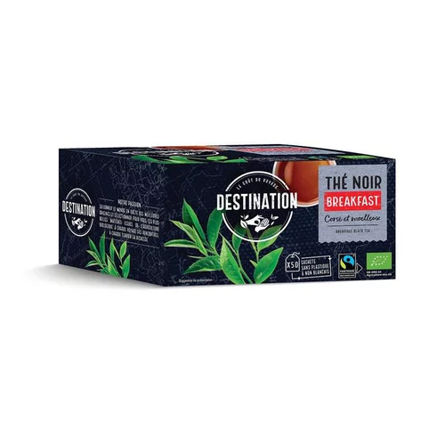 Thé Noir Breakfast Equitable en boîte Destination Sri Lanka - 100 g