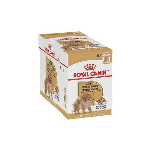SACHET FRAÎCHEUR EN SAUCE CHIEN ROYAL CANIN® POMERANIAN - 12X85G