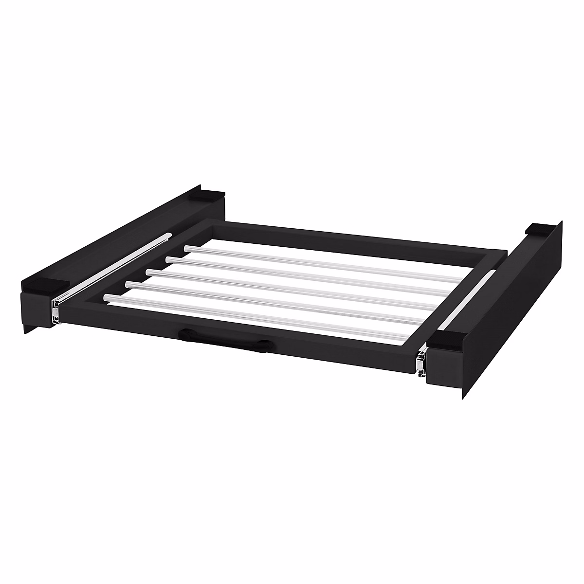 Cadre intermédiaire universel lave-linge avec porte-serviettes coulissante noir – Réf. YHDDFXTZQ6374465350