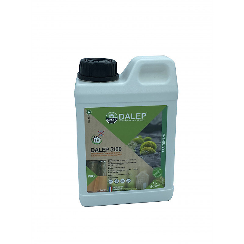 DALEP 3100 Traitement Concentre 2 en 1 Traitement anti depots verts et impermeabilisant 1L – Réf. FTLOBZHNX2454337313