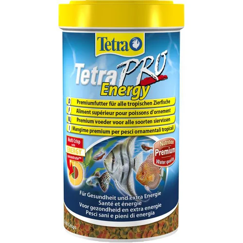 Aliment pour poissons énergétique - 110g - TETRA Pro Energy - 500ml