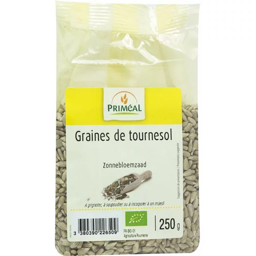 Graines de tournesol bio en sachet de 250 g
