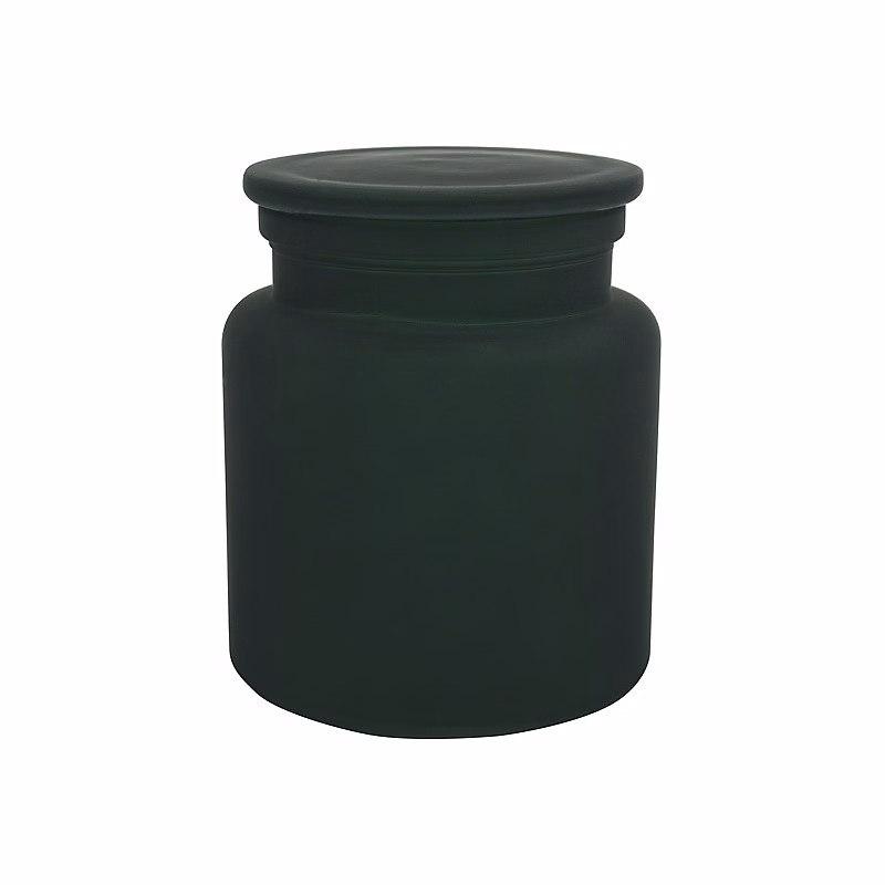 Boite à cotons Verre YOKO Misty Vert Spirella – Réf. YLRZXUGHF4033405952