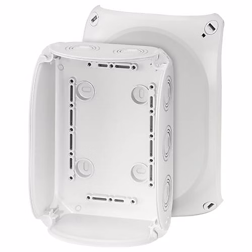 Boîte de dérivation Hensel KF 1000 G 77 × 130 × 180 mm – PC, gris RAL 7035