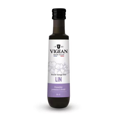 Huile de lin bio 25 cl VIGEAN