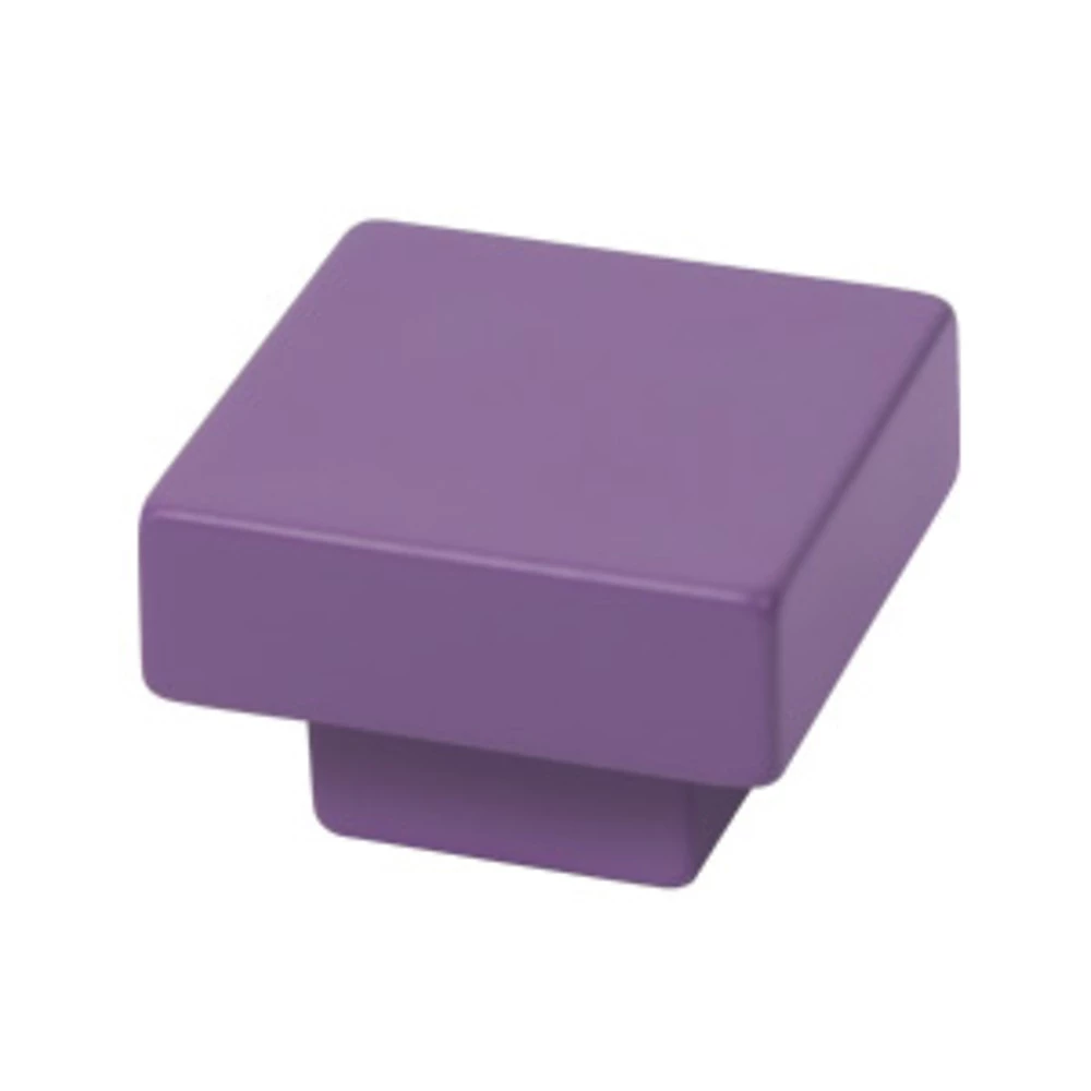 Bouton de meuble abs diamètre 30 × 30 mm peint violet piéces – lot de 36