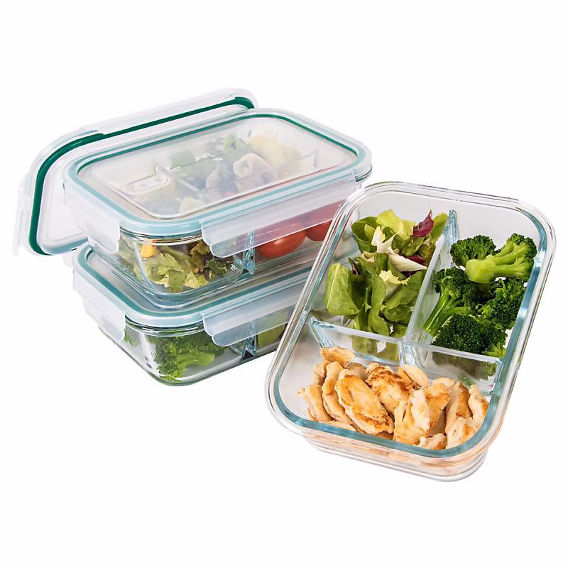 Ensemble de boite à repas en verre 3 pièces Classbach C-FHDM4021G – Réf. DHETLVQXC0311721782