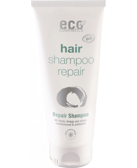 Eco Cosmetics - Shampoing réparateur Huile de Jojoba Ginkgo et Myrte - 200 ml