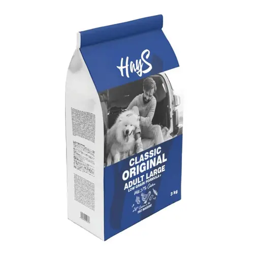 Croquette pour chien adulte de grande race au poulet Hays Classic - 3 kg