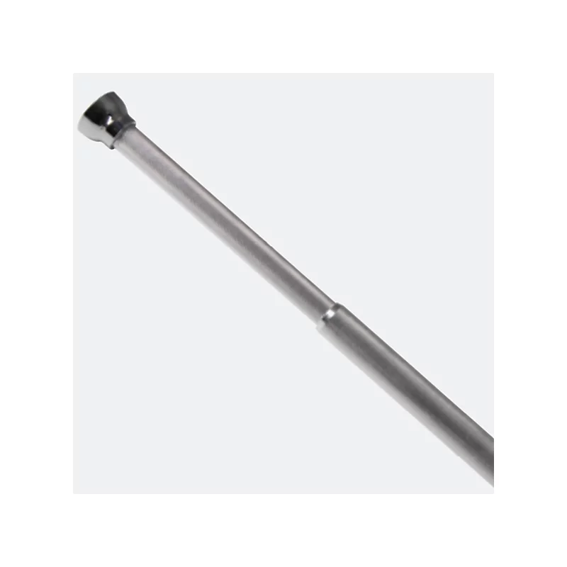 Barre tringle pour rideau de douche ou baignoire extensible sans perçage en Alu ARIK 75125cm Finition Brillante Spirella | Douche