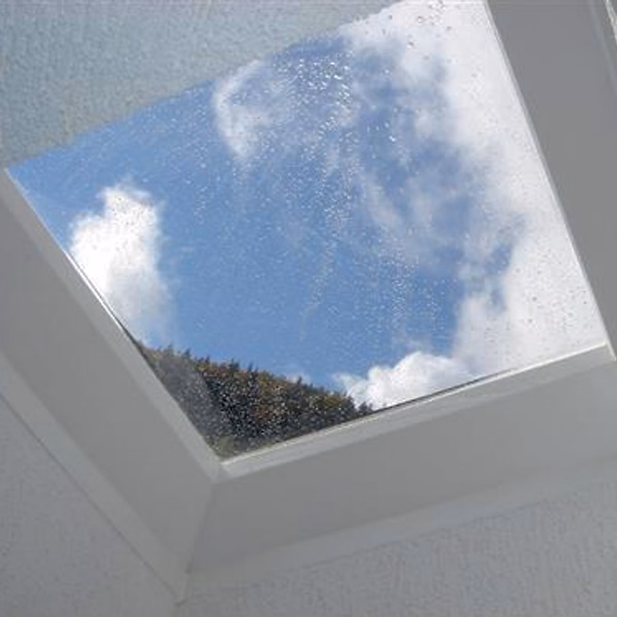 Coupole DP opale 100 × 100 cm bord tombe
