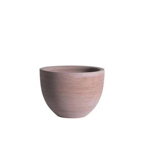 Pot Cuvier bas contemporain en Terre claire H 44 x Ø 62 cm