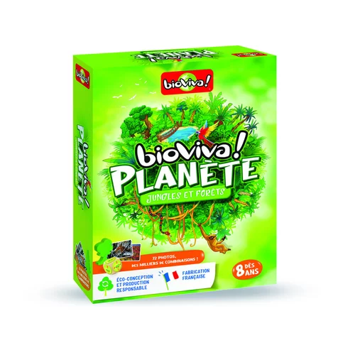 Jeux Bioviva Planète - Jungles et forêts Bioviva Éditions