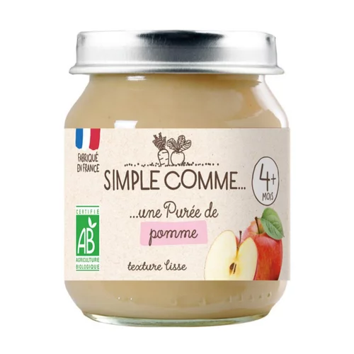 Pot pomme bio Simple Comme - 125g