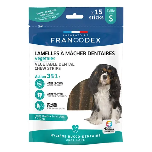 Lamelles x15 chiots et petits chiens Francodex