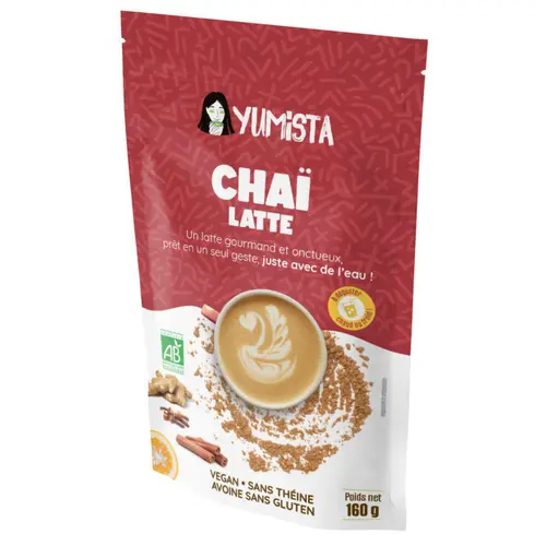 Chaï latte bio Yumista - 160 g