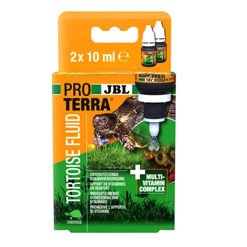 Complexe vitaminé pour tortues JBL Proterra Tortoise Fluid – 2 x 10 ml